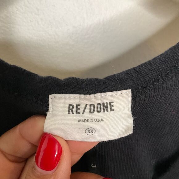 Re/Done Ribbed Bodysuit - Picture 3 of 4